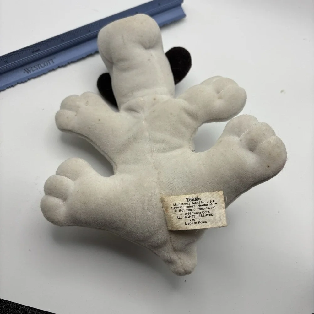 Pound Puppies Brown  & White  7